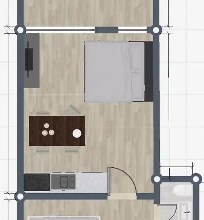 Bellevue 1 Et 2, Lift 150m Апартаменты Вейзона